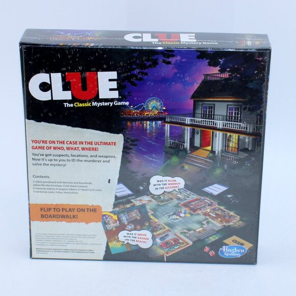 Hasbro Clue The Classic Mystery Game - Picture 2 of 2